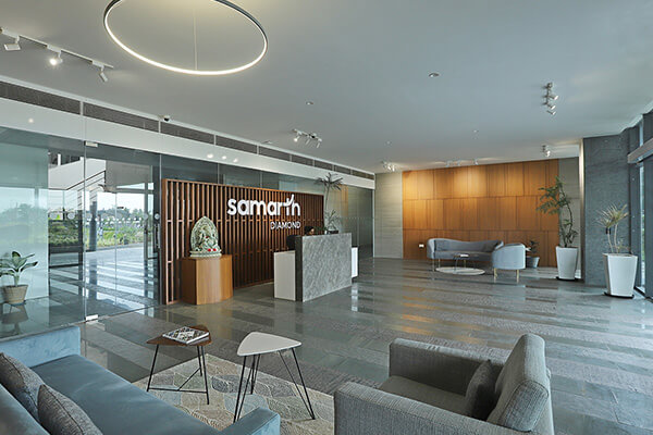 Corporate Interior of Samarth Diamond