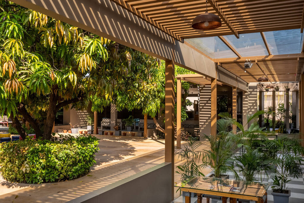Modern Cafe at Mango Resort